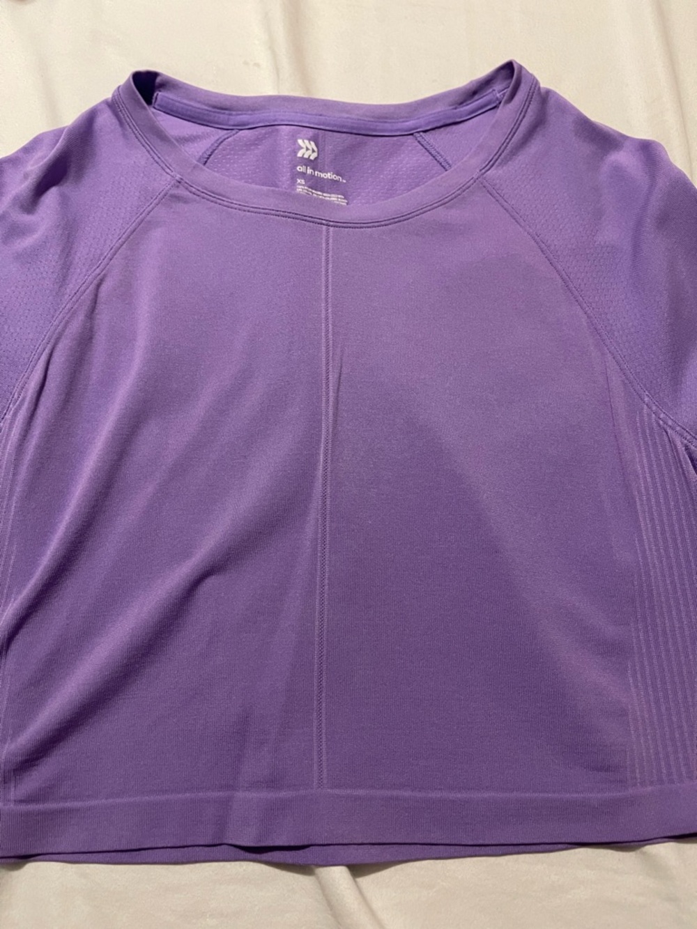 all in motion Women's Purple Long Sleeve Performance Tee☂️👚